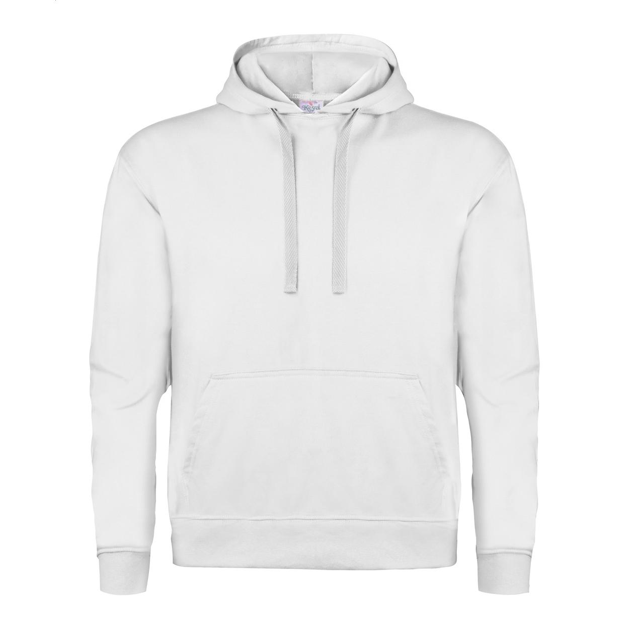 Hanorac cu glugă Keya SWP280 Alb