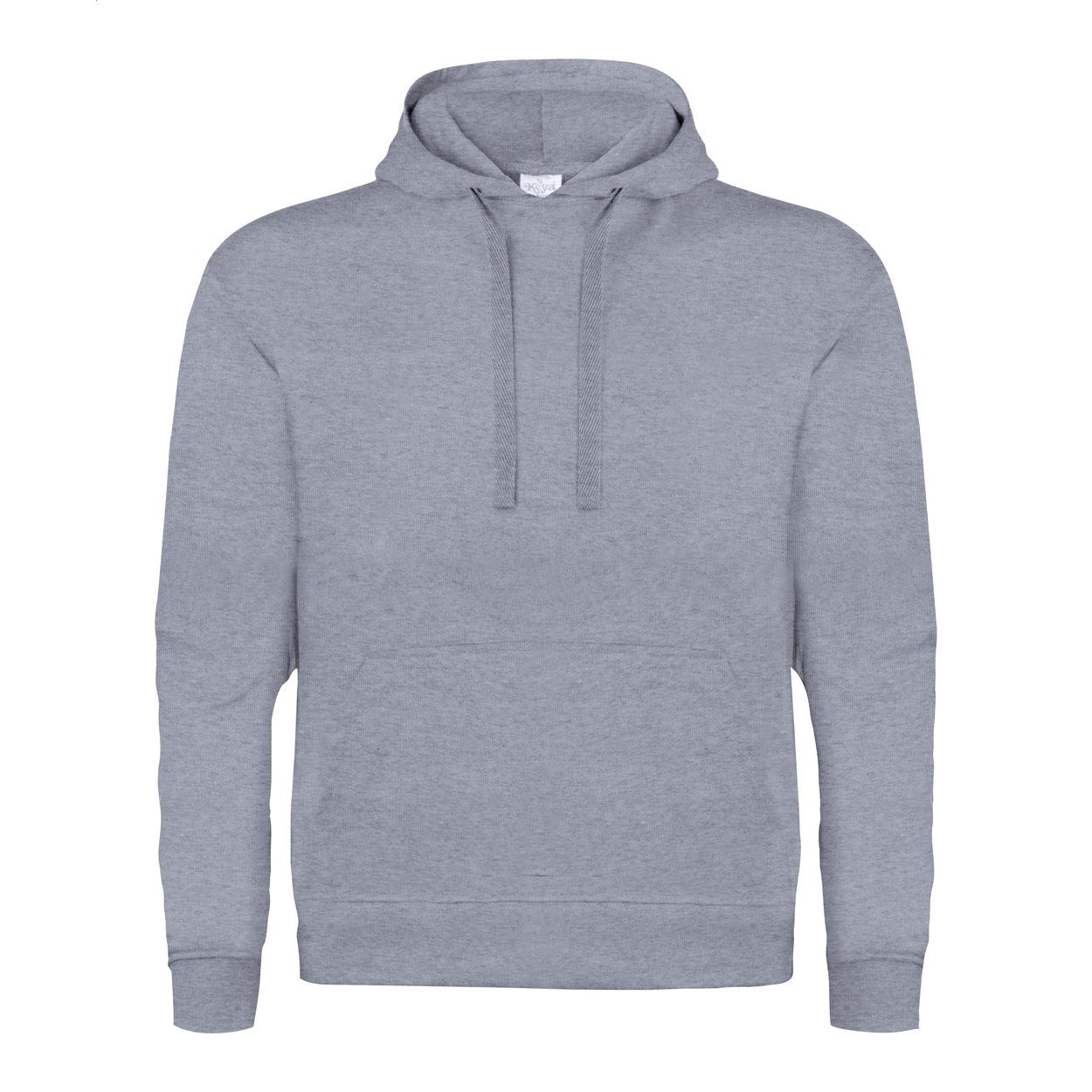 Hanorac cu glugă Keya SWP280 gri