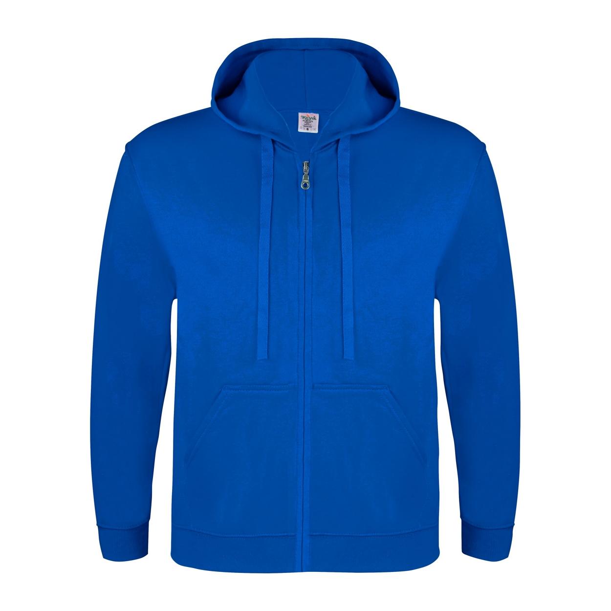 Hanorac cu glugă și fermoar Keya SWZ280 Albastru