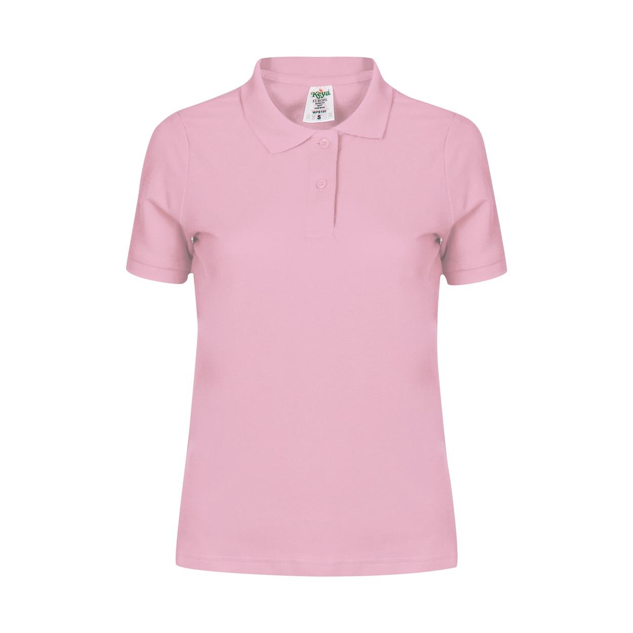 Tricou polo femei Keya WPS180 roz