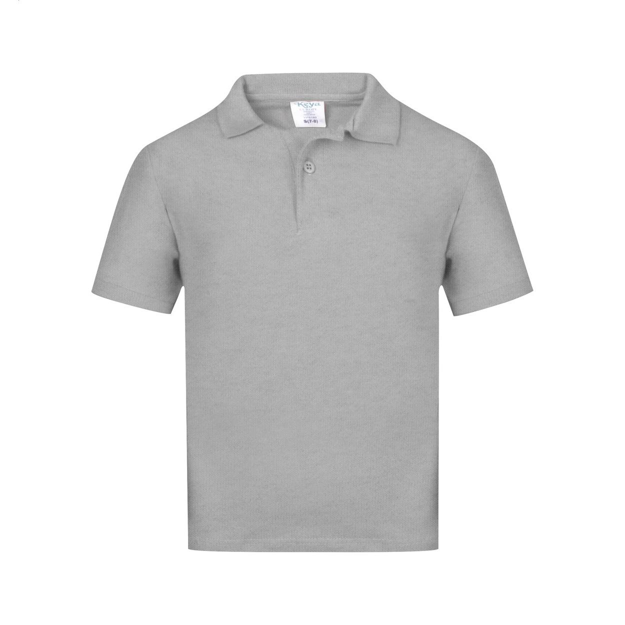 Tricou polo copii Keya YPS180 gri