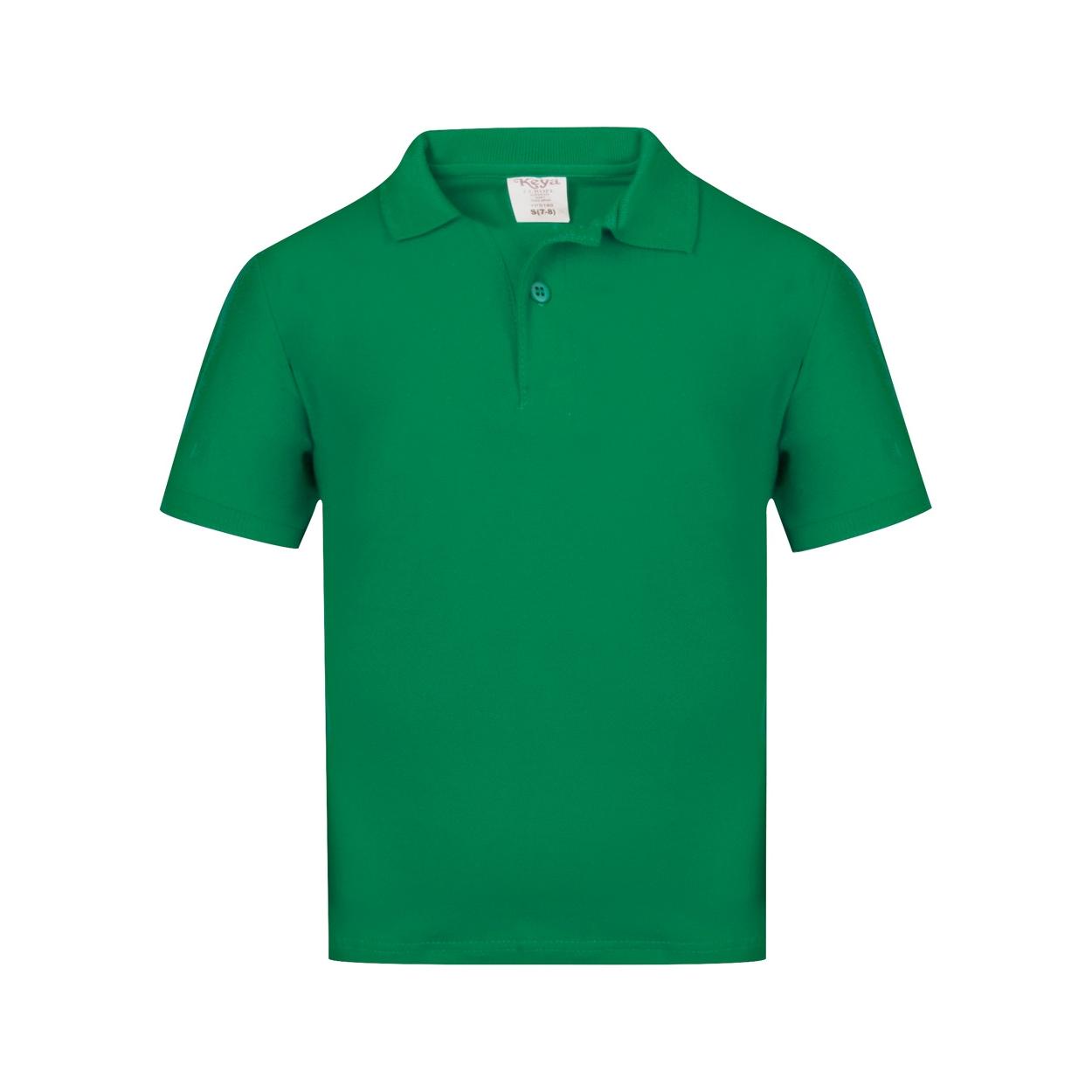 Tricou polo copii Keya YPS180 Verde