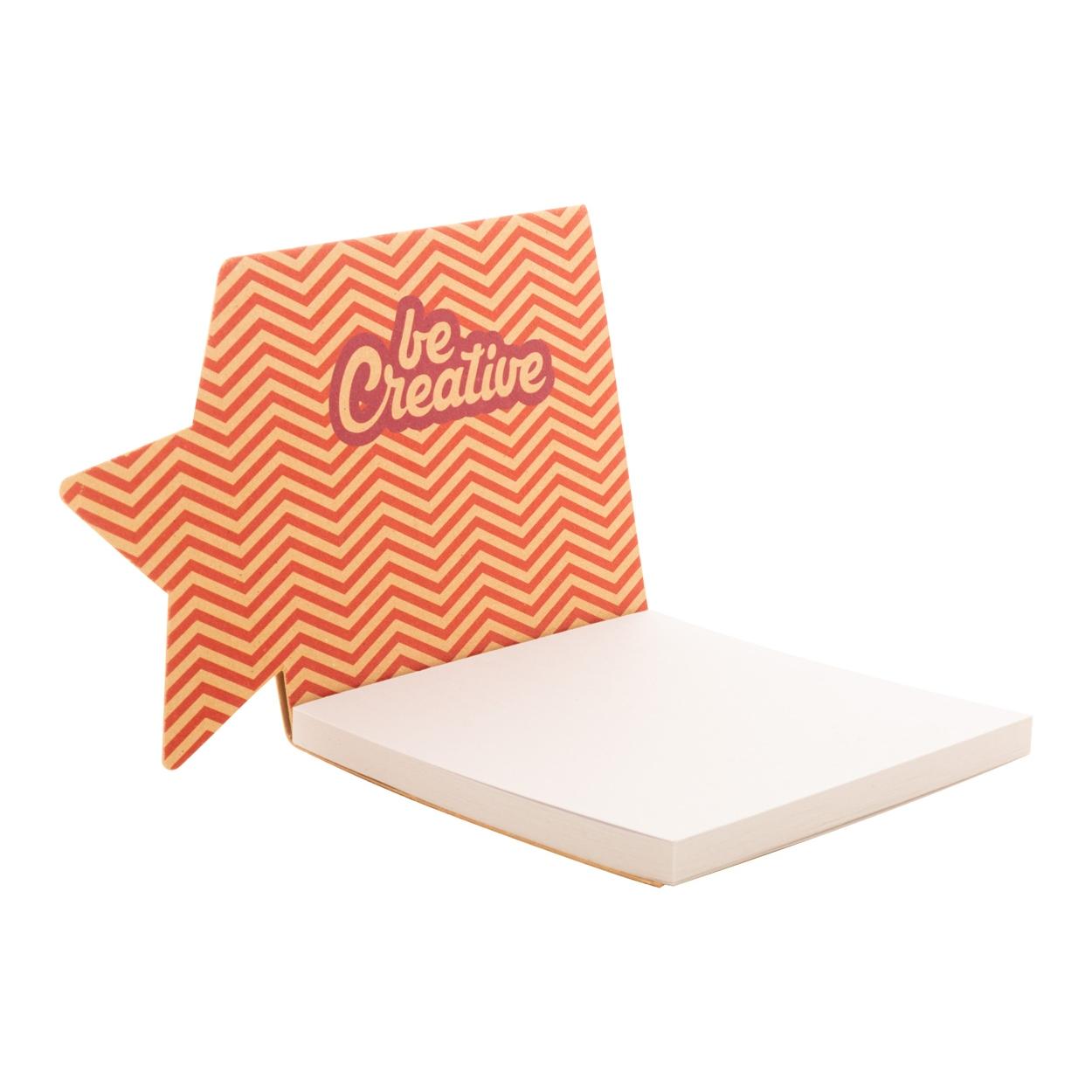 Carnețel post-it-uri, personalizat, brad de Crăciun CreaStick Xmas Eco natural