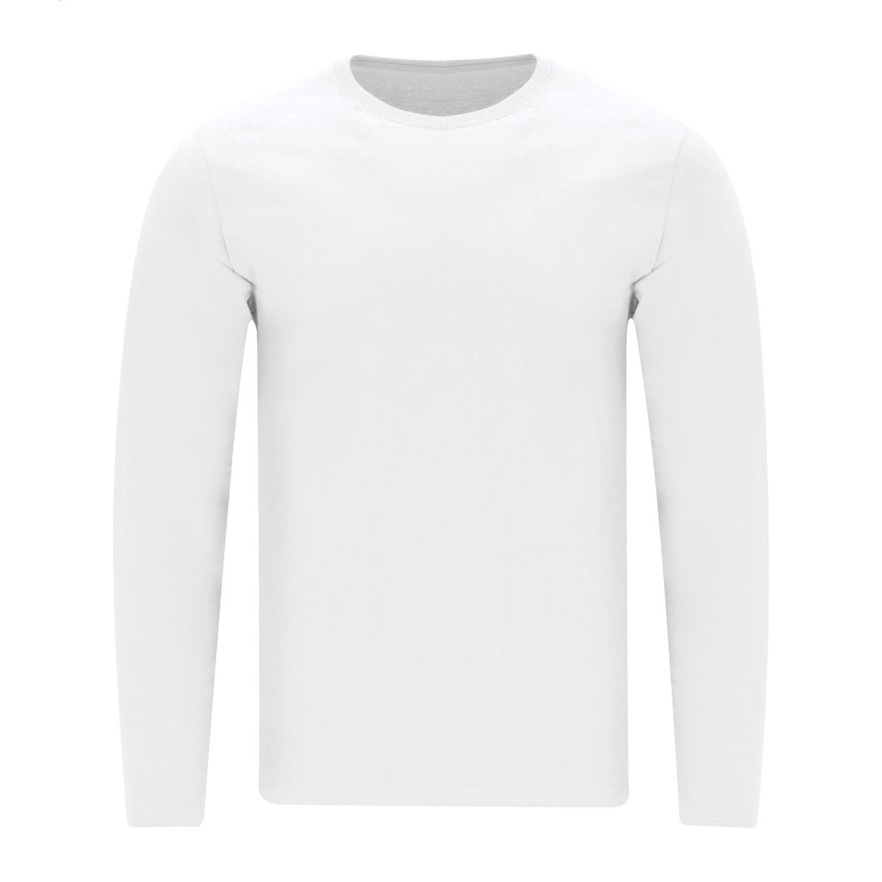 Tricou cu manecă lungă Plint Alb