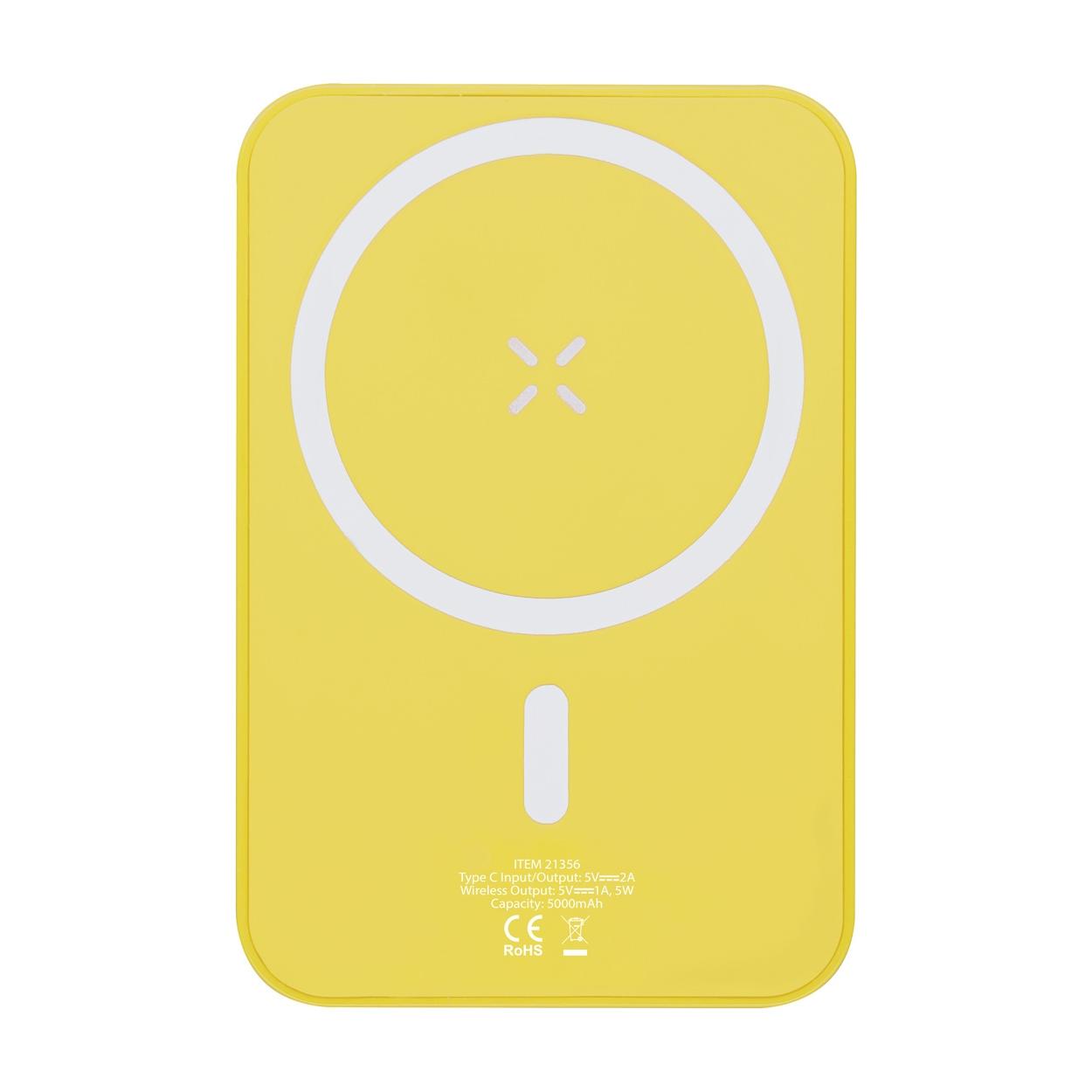 Baterie externă Tudelak Galben