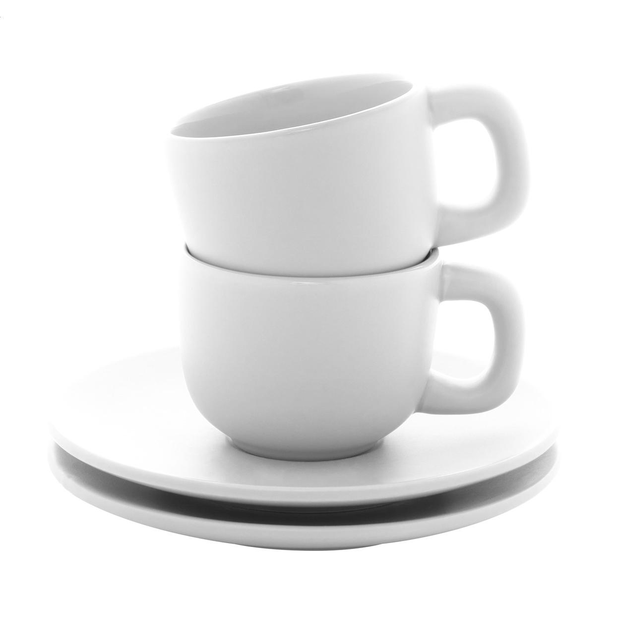 Set cești expresso Caturra Alb