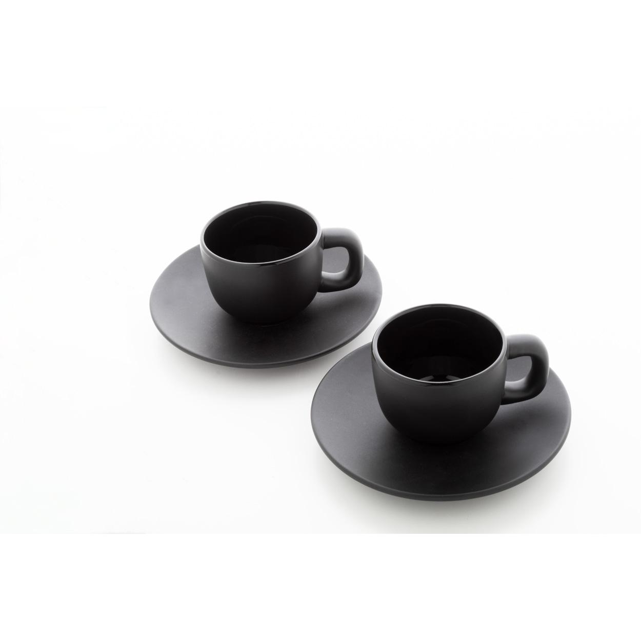 Set cești expresso Caturra Negru