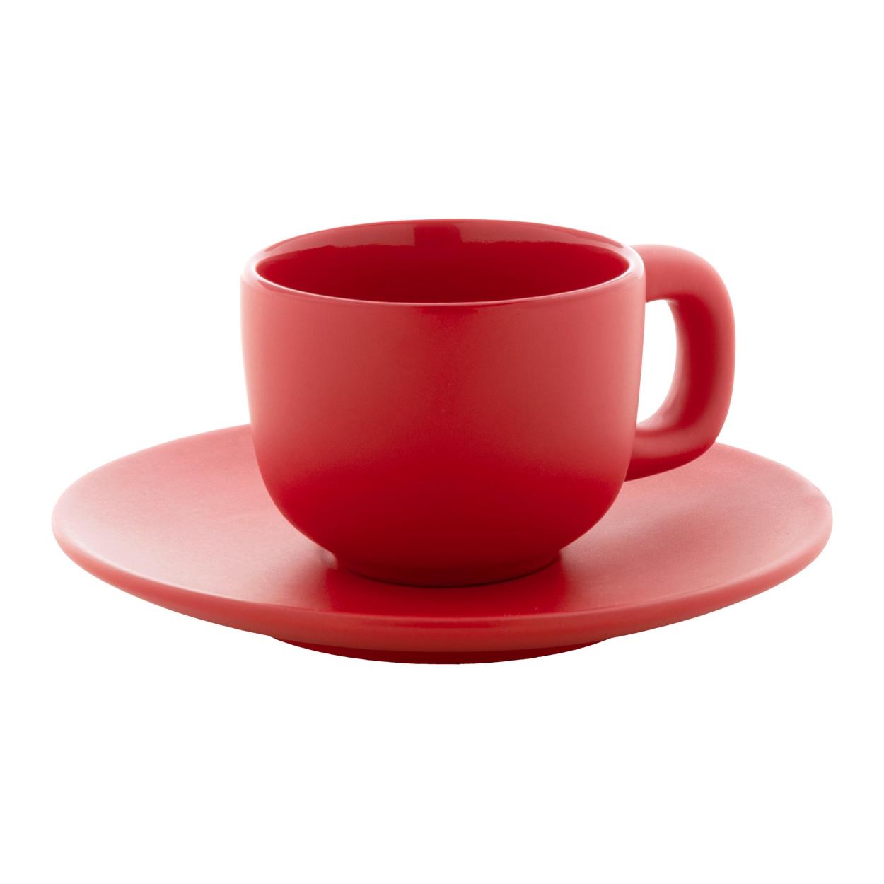 Set cești expresso Caturra Roșu