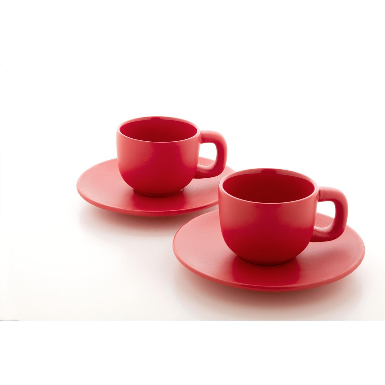 Set cești expresso Caturra Roșu
