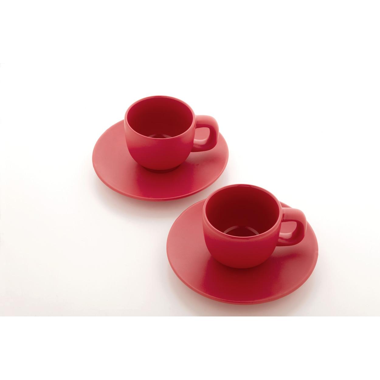 Set cești expresso Caturra Roșu