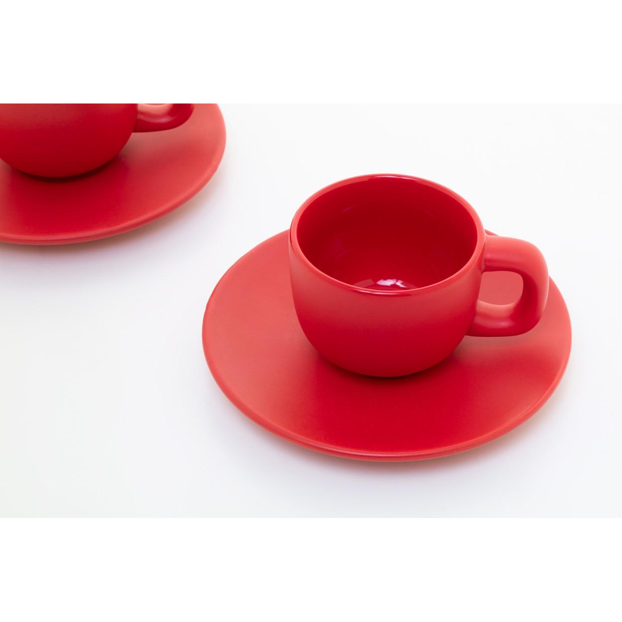 Set cești expresso Caturra Roșu