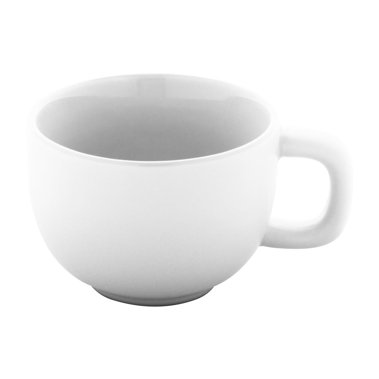 Set cești capuccino Caturra Plus Alb