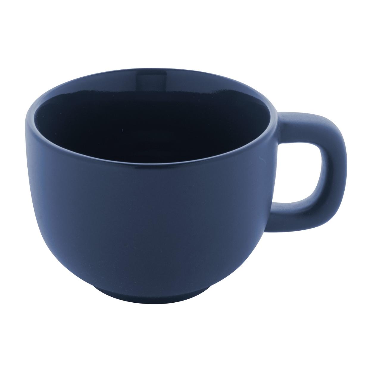 Set cești capuccino Caturra Plus albastru închis