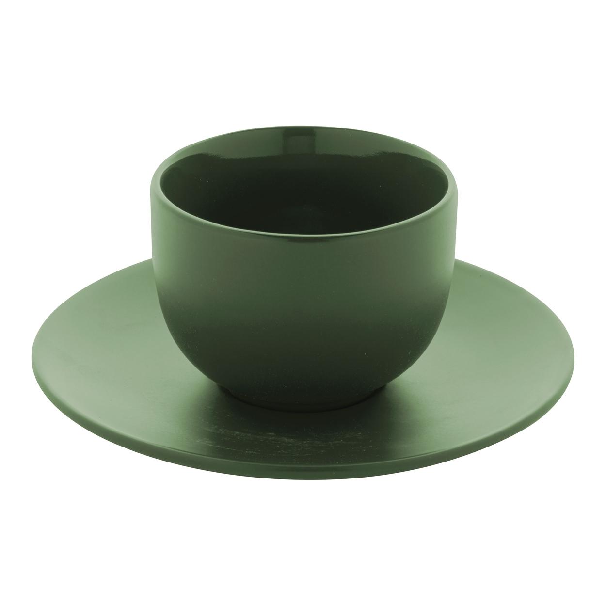 Set cești capuccino Caturra Plus Verde