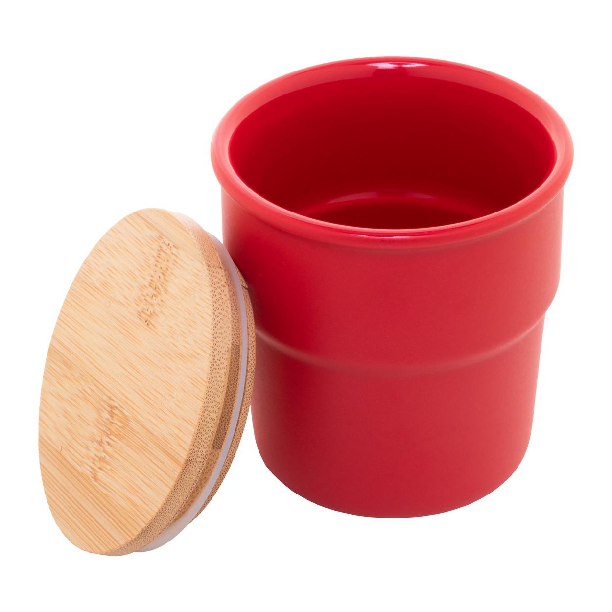 Pahar ceramic Calliope Roșu