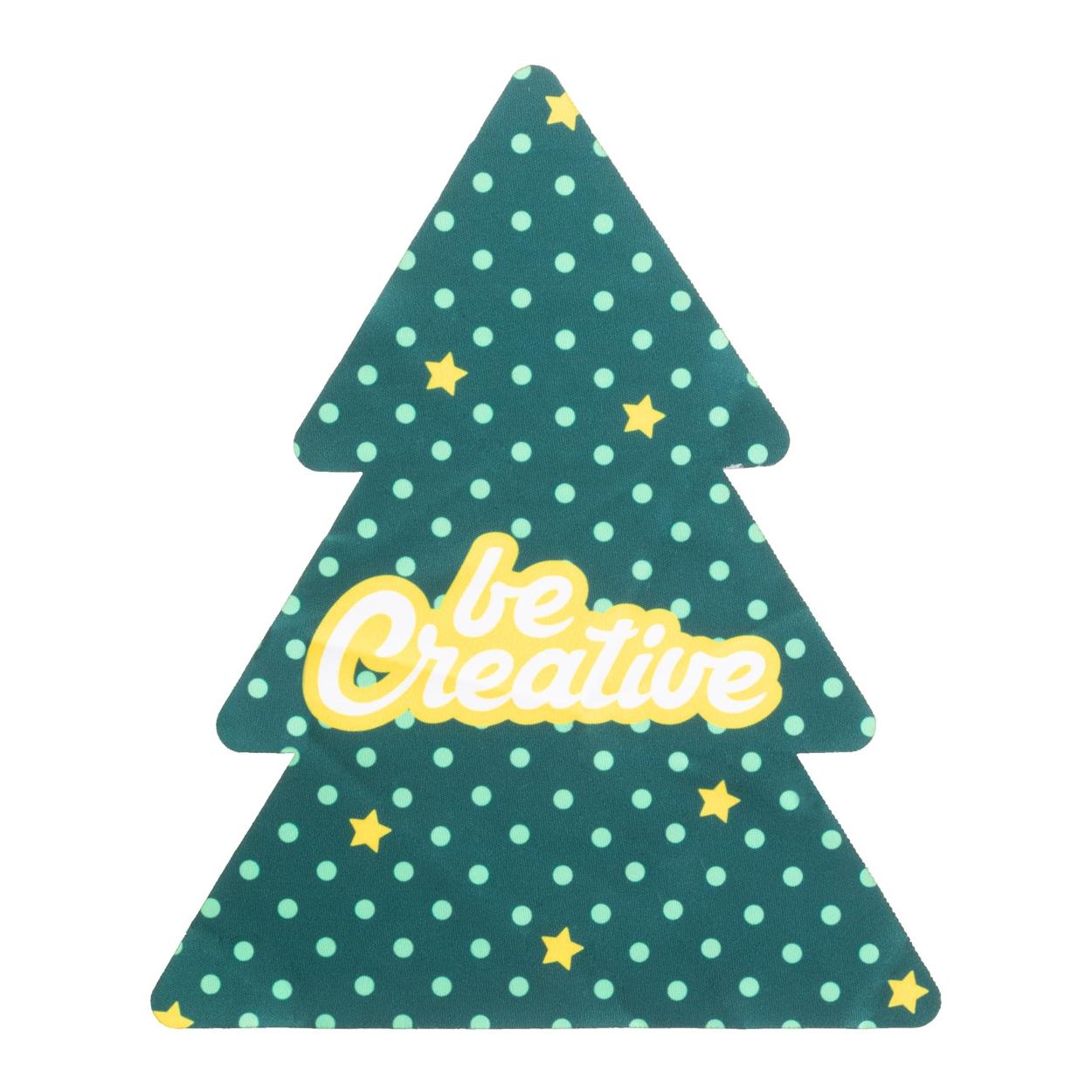 Lavetă personalizată pentru ochelari, de Crăciun CreaClean Xmas Alb