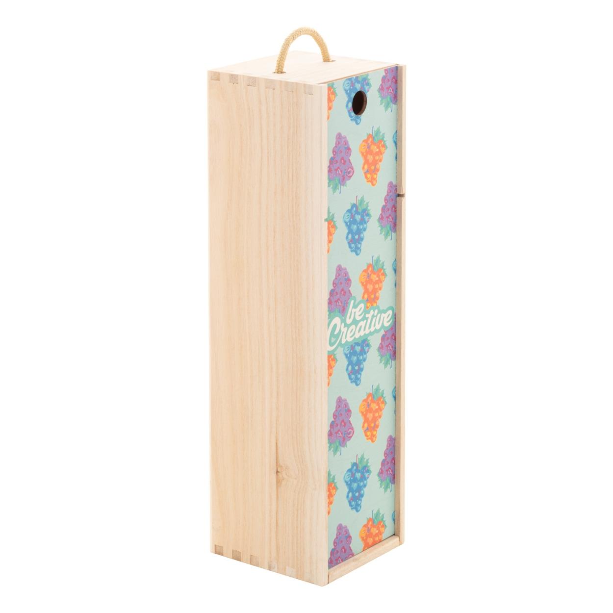 Cutie pentru vin, personalizat VinoBox natural