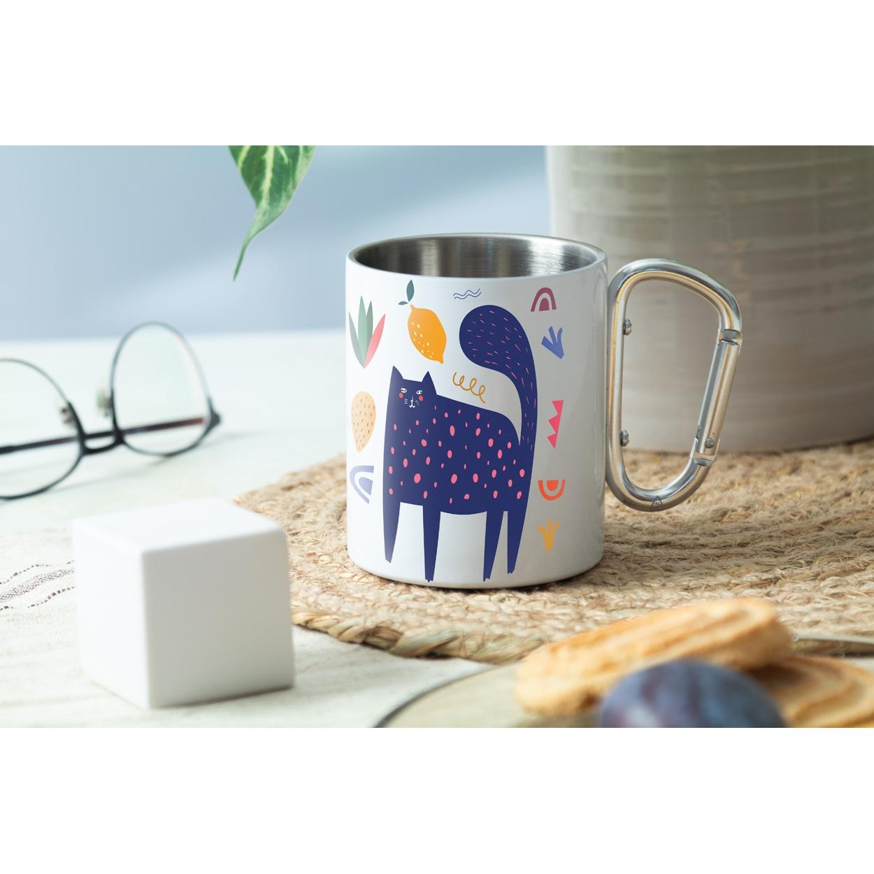 Cană termică pentru sublimare Odisha Subo Alb