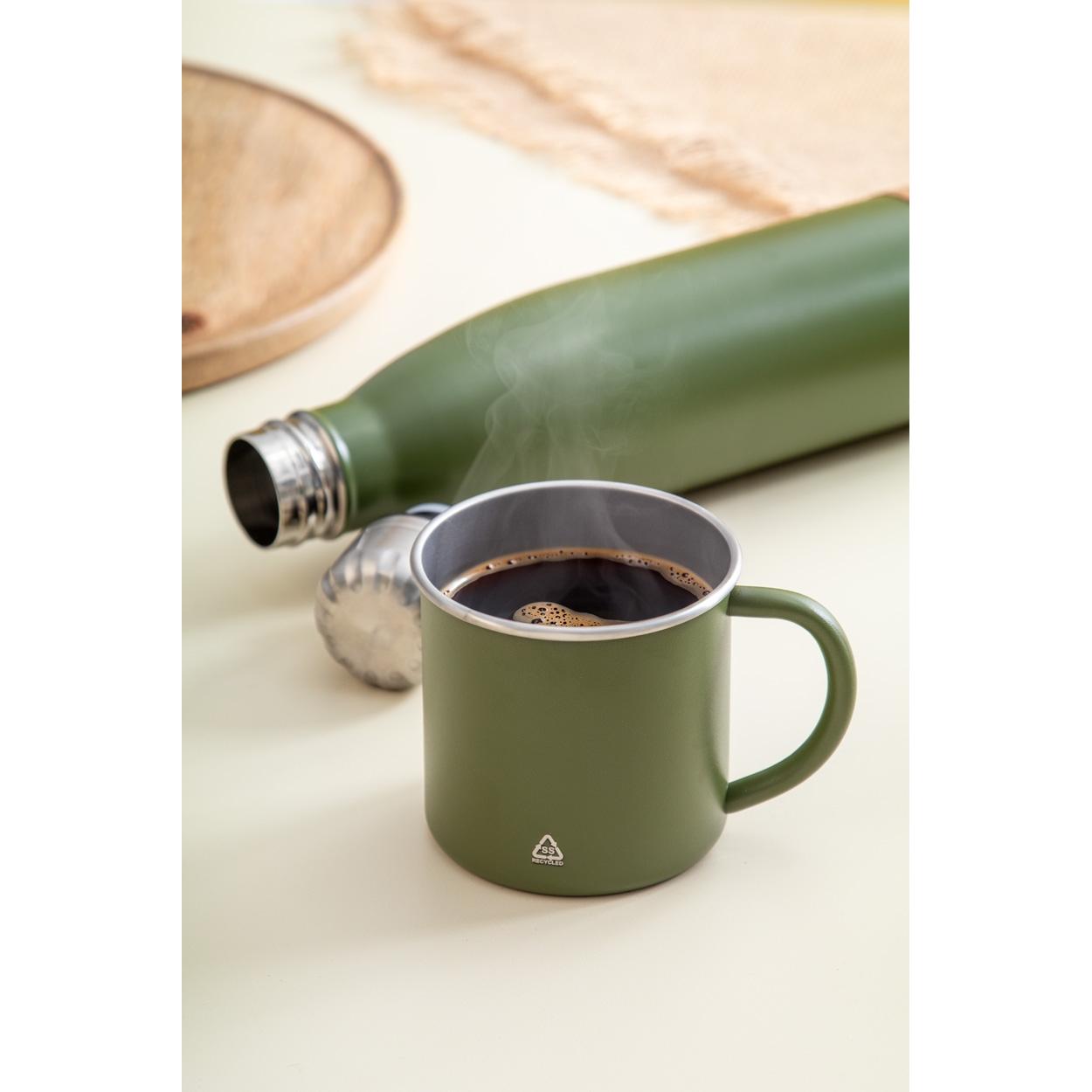 Cană din oțel inoxidabil reciclat Hossa Verde