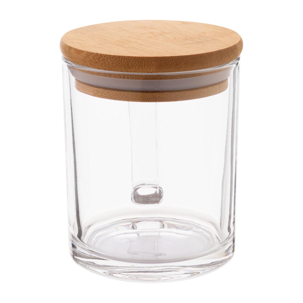 Cană din sticlă reciclată Strobba transparent natural