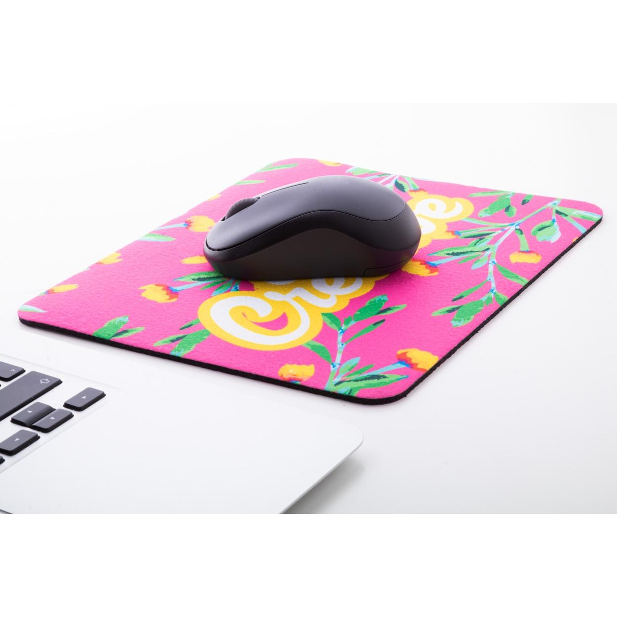 Mousepad RPET CreaFelt Cursor Alb