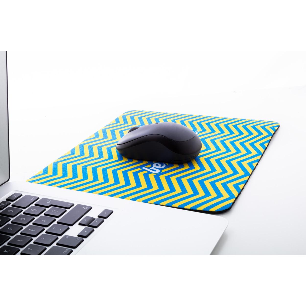 Mousepad RPET CreaFelt Cursor Alb