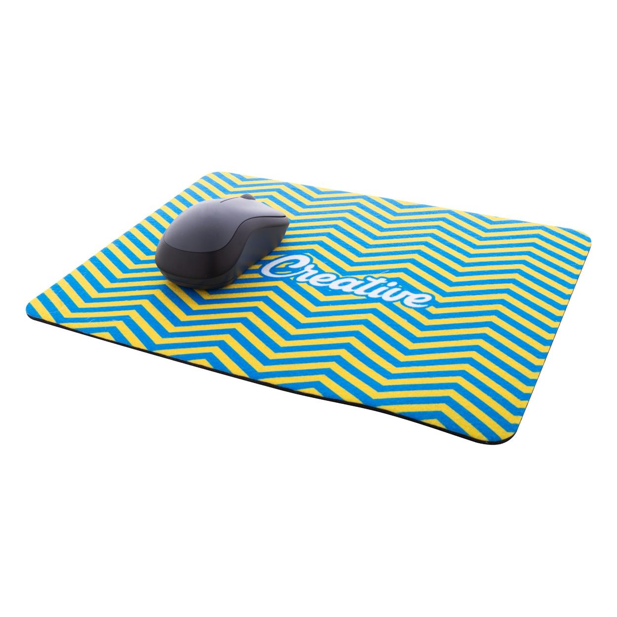 Mousepad RPET CreaFelt Cursor XL Alb