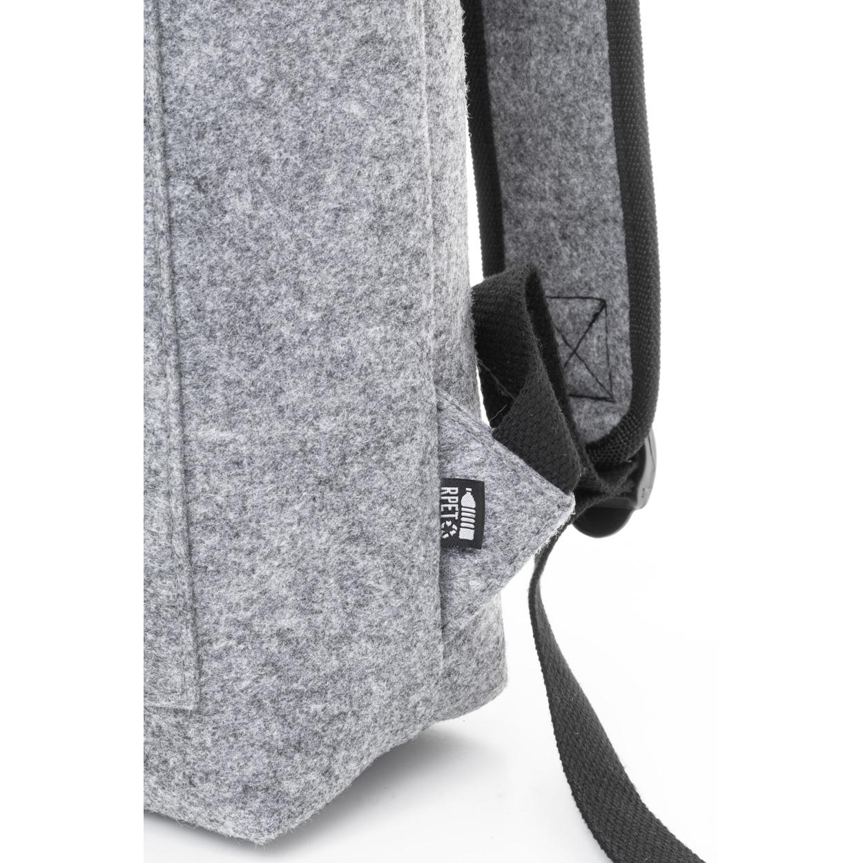 Rucsac pâslă RPET Refelt Roll gri