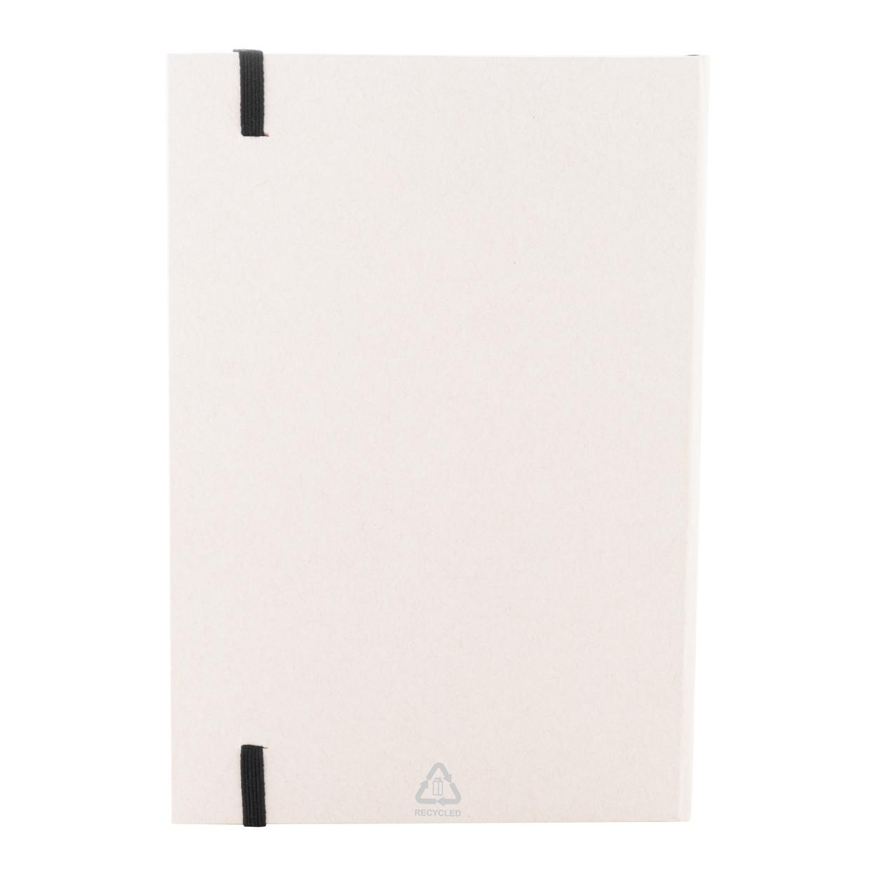 Agendă din carton reciclat al cutiilor de lapte Relact Note Negru