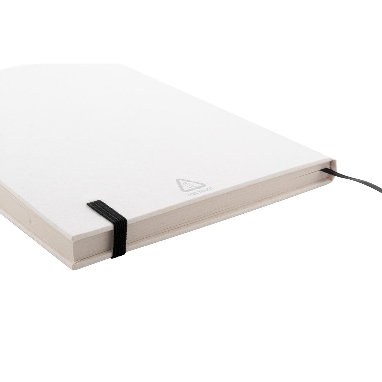 Agendă din carton reciclat al cutiilor de lapte Relact Note Negru