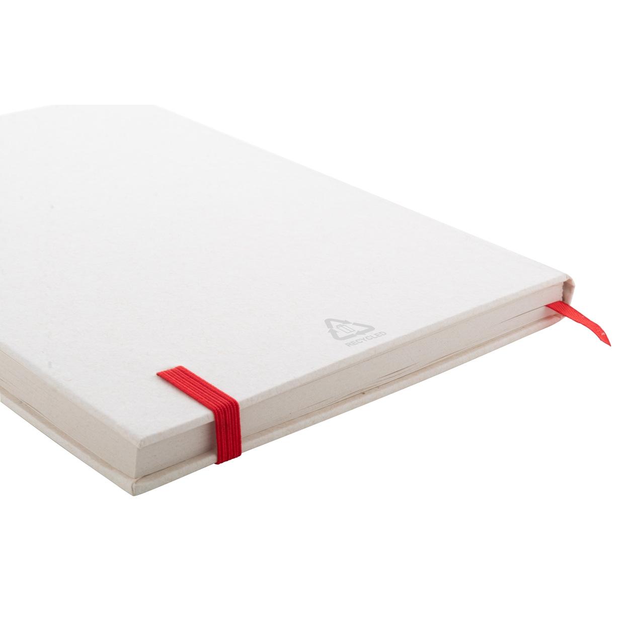 Agendă din carton reciclat al cutiilor de lapte Relact Note Roșu