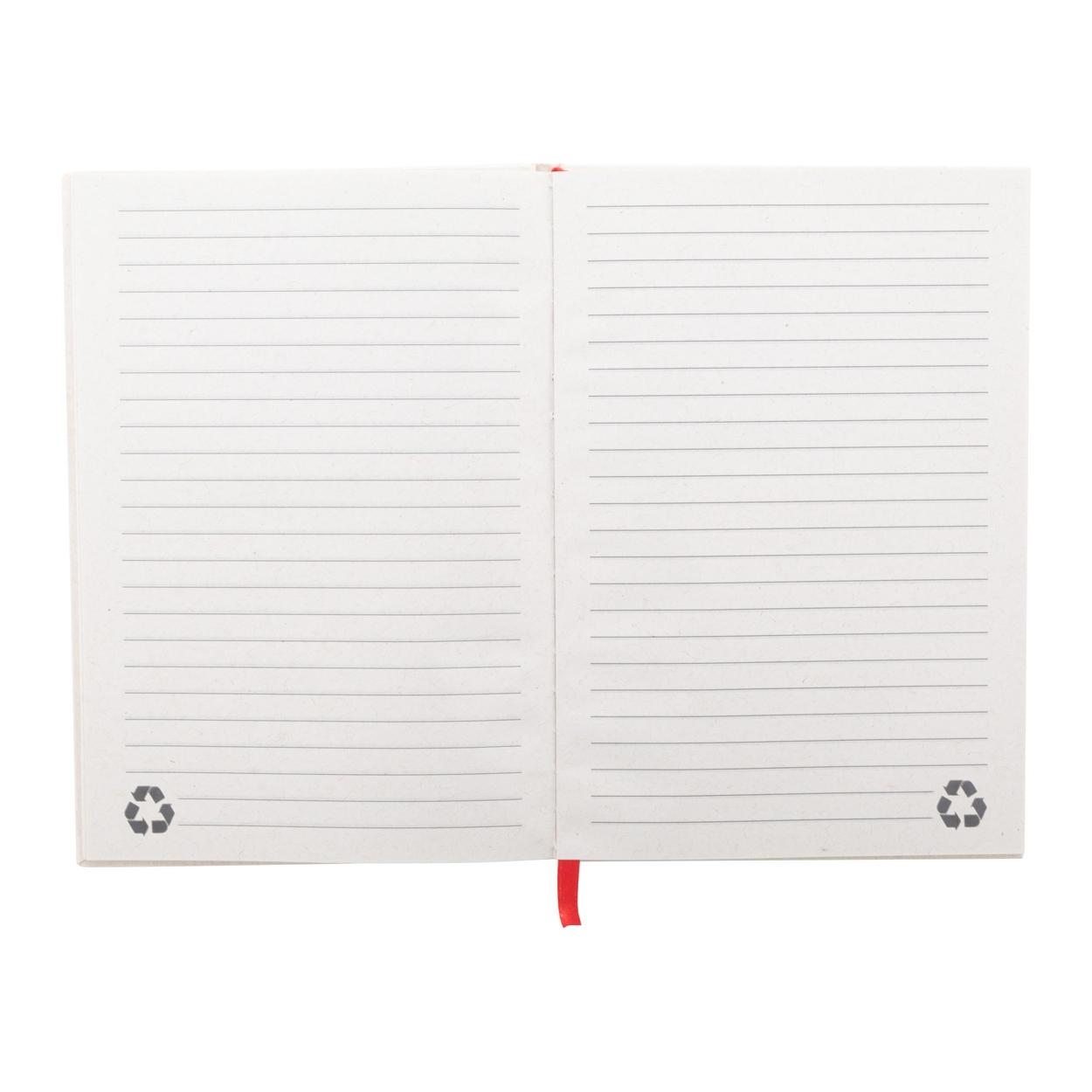 Agendă din carton reciclat al cutiilor de lapte Relact Note Roșu