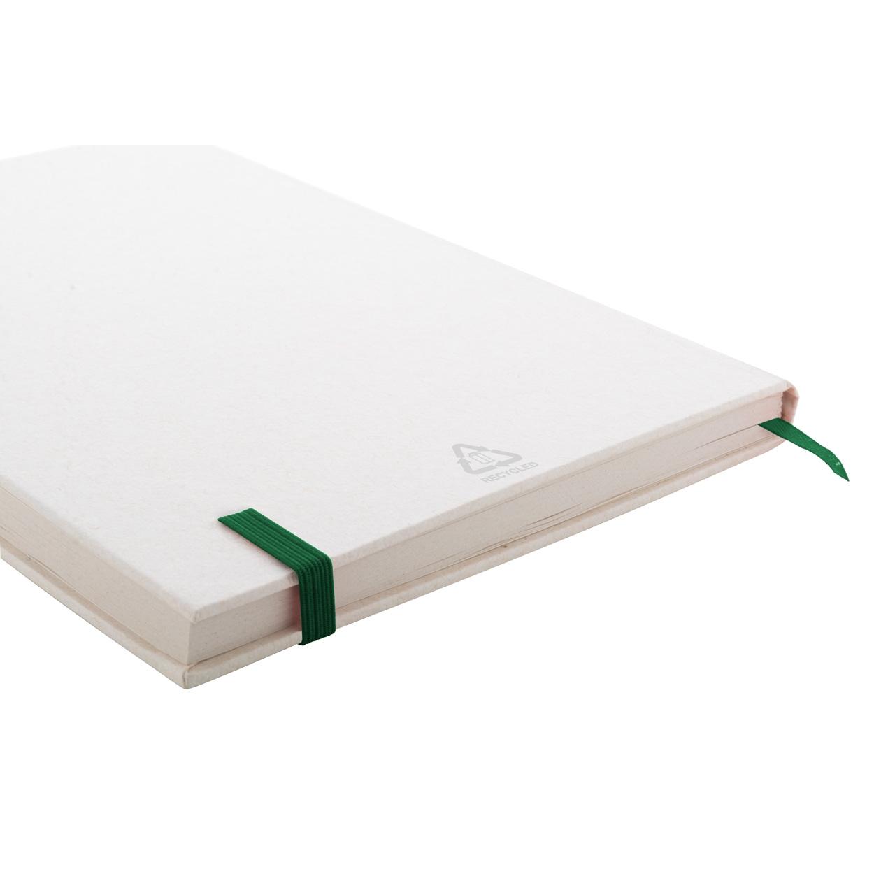 Agendă din carton reciclat al cutiilor de lapte Relact Note Verde