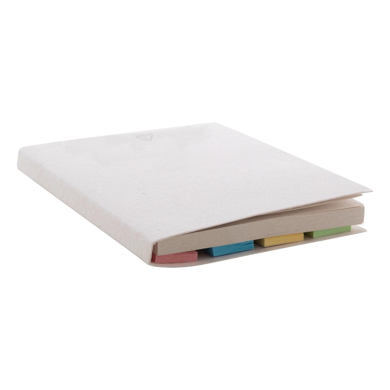 Carnețel post-it din carton reciclat al cutiilor de lapte Relact Stick Alb