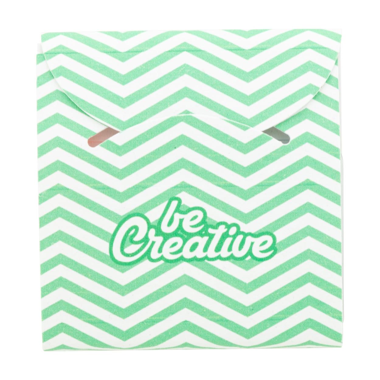 Carnețel cu post-it-uri, personalizat CreaStick Seed Combo C Alb