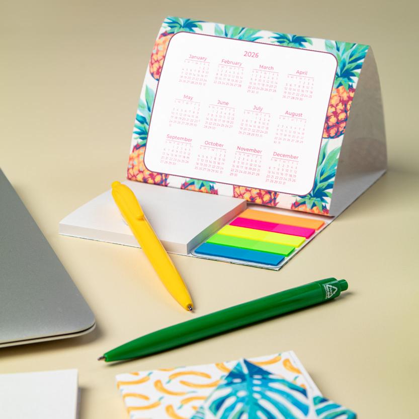Calendar personalizat CreaStick Seed Combo Date Alb