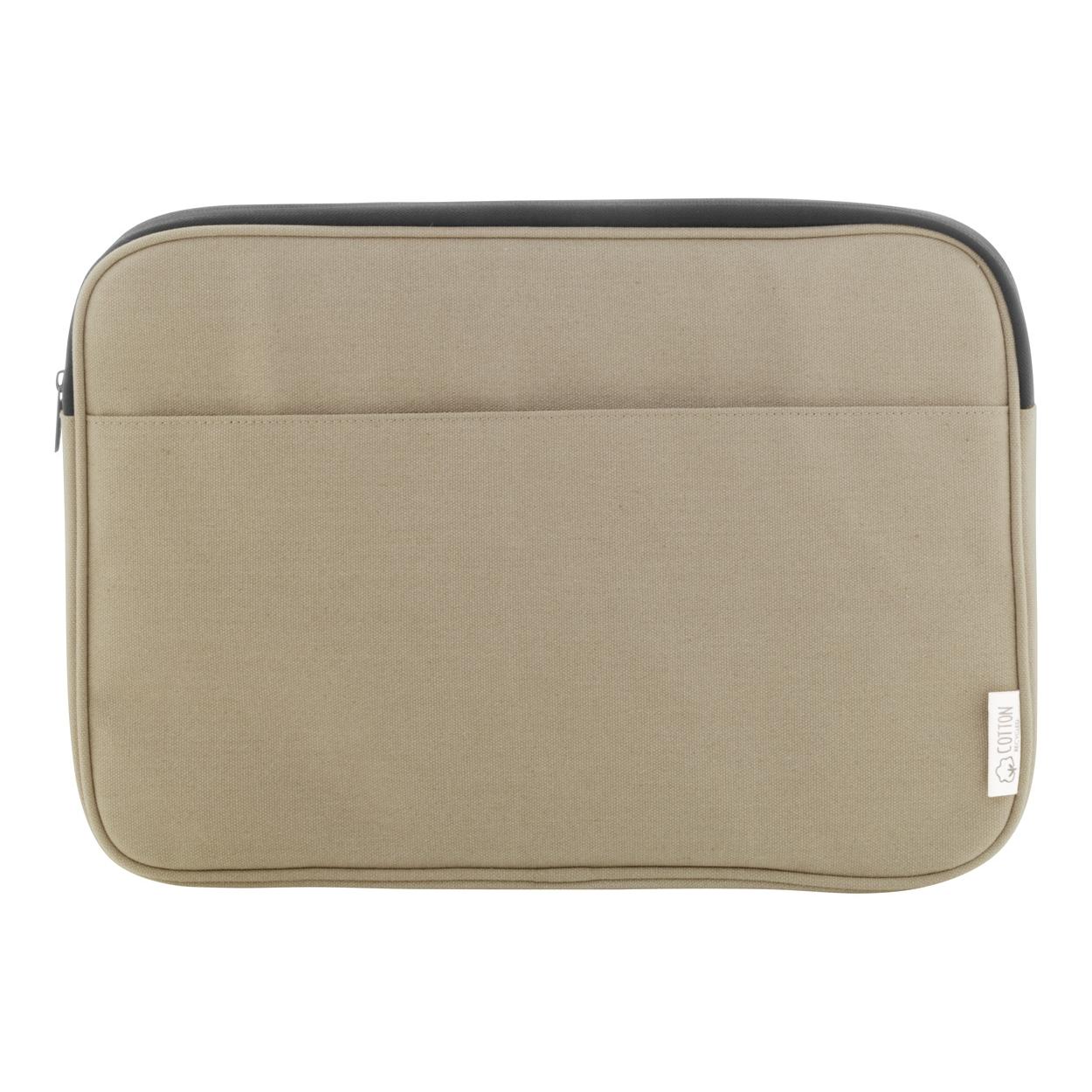 Geantă de laptop din pânză reciclat Rebyss Comp natural