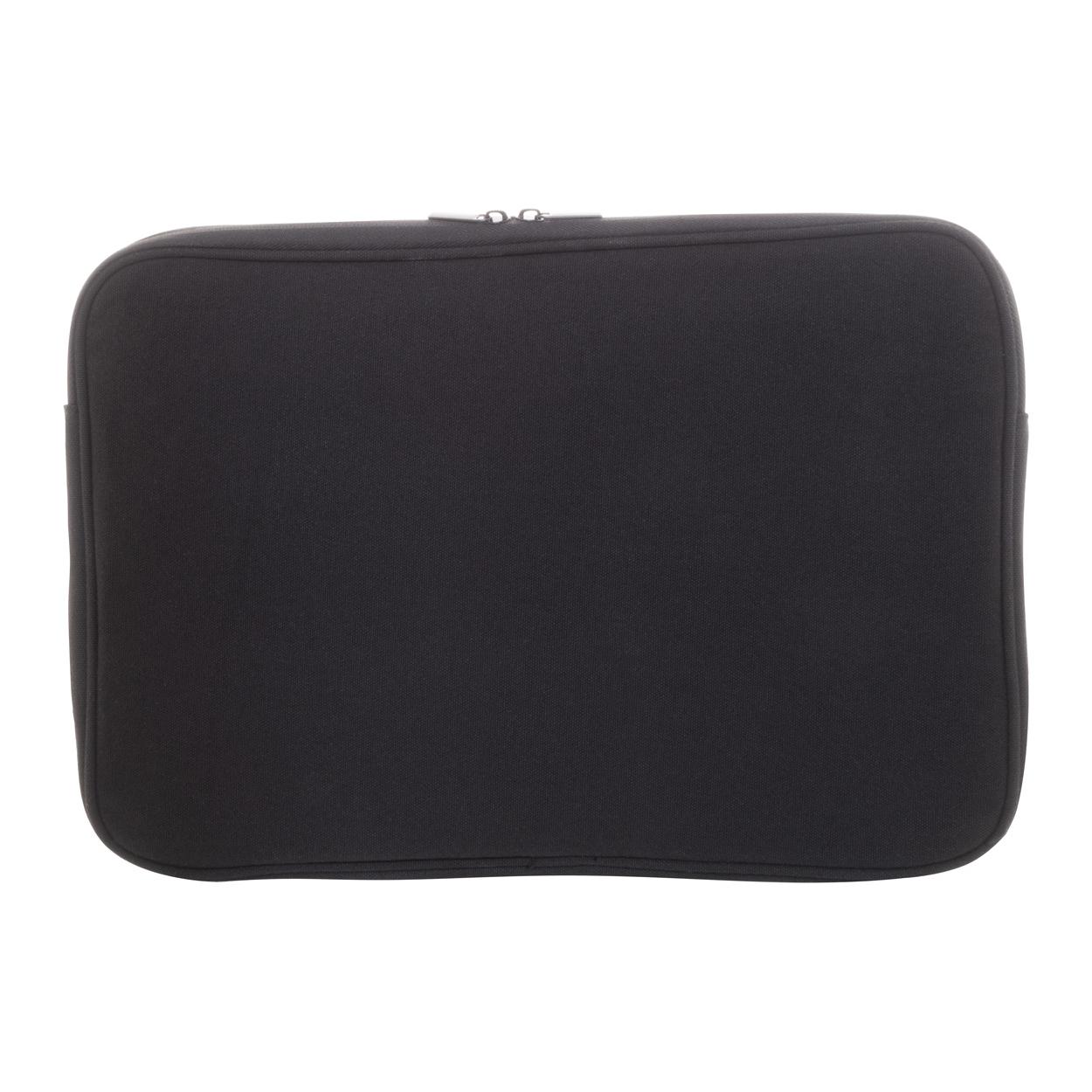 Geantă de laptop din pânză reciclat Rebyss Comp Negru