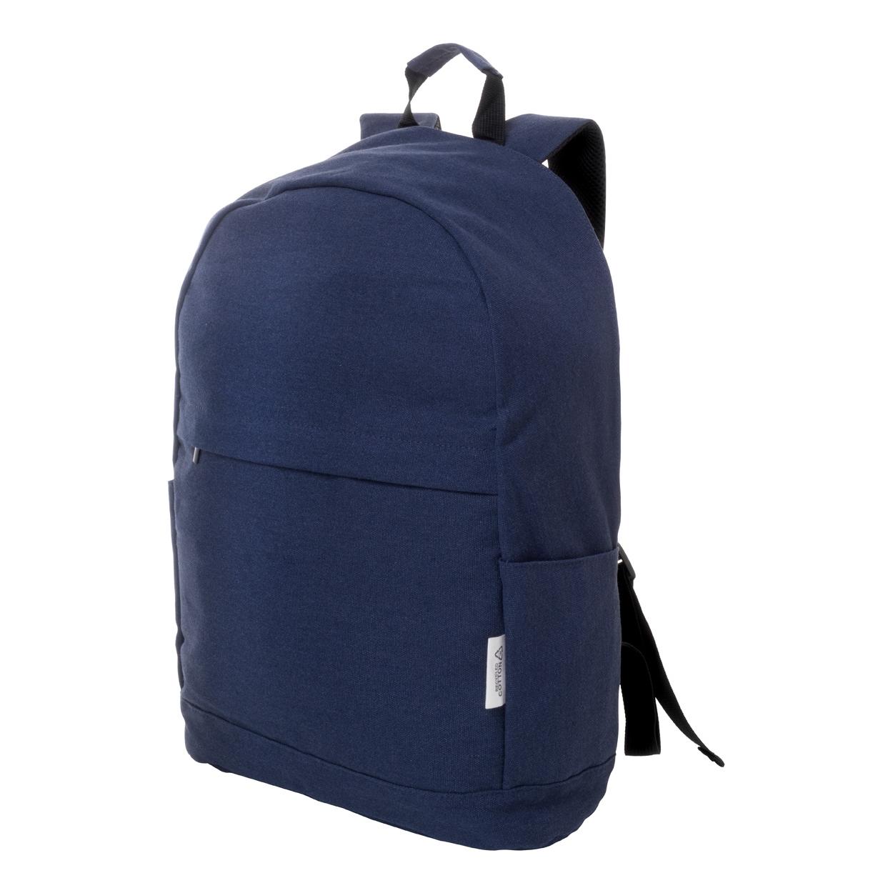 Rucsac din pânză reciclat Rebyss Back albastru închis