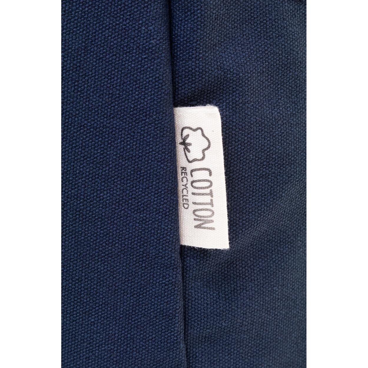 Rucsac din pânză reciclat Rebyss Back albastru închis