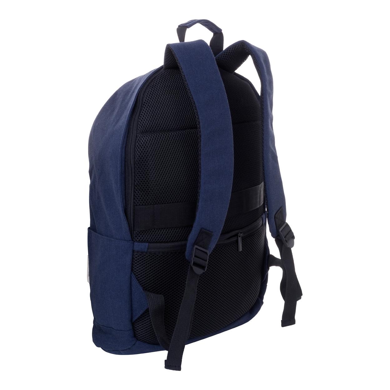 Rucsac din pânză reciclat Rebyss Back albastru închis