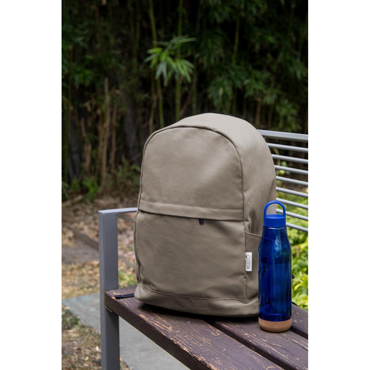 Rucsac din pânză reciclat Rebyss Back natural