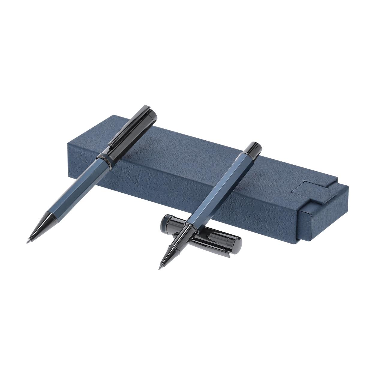 Set pix Licken albastru închis