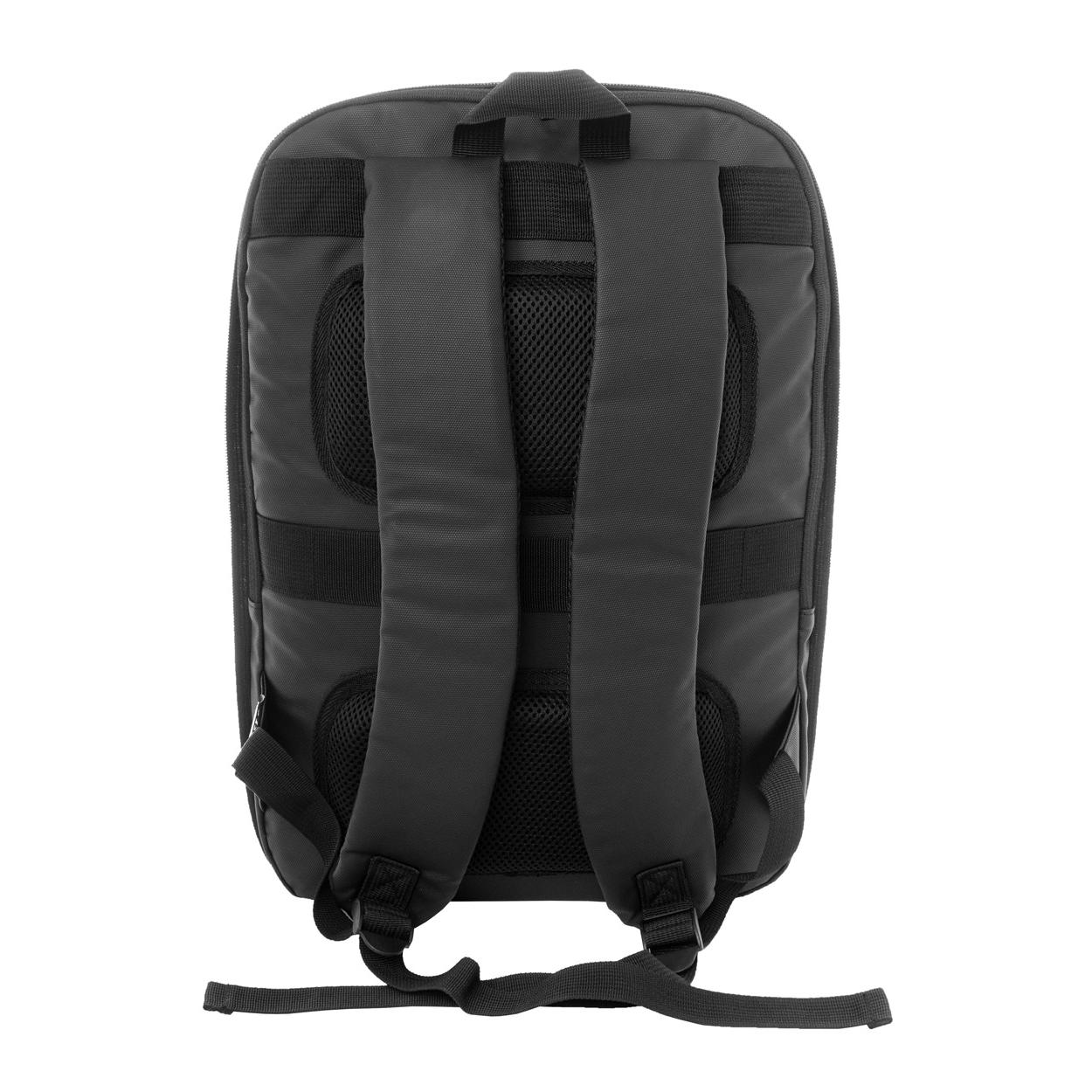 Rucsac extensibil, RPET Bapuba gri Negru