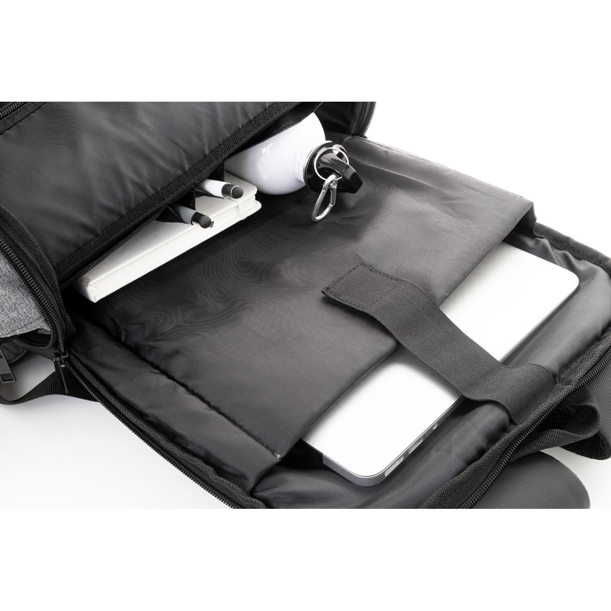 Rucsac extensibil, RPET Bapuba gri Negru