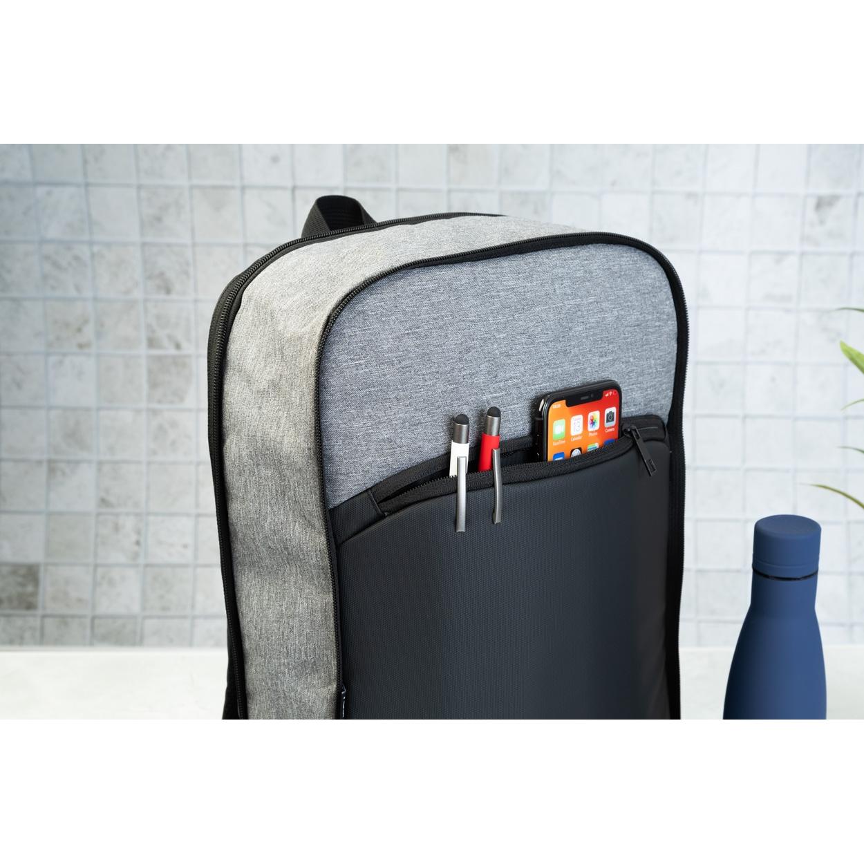 Rucsac extensibil, RPET Bapuba gri Negru