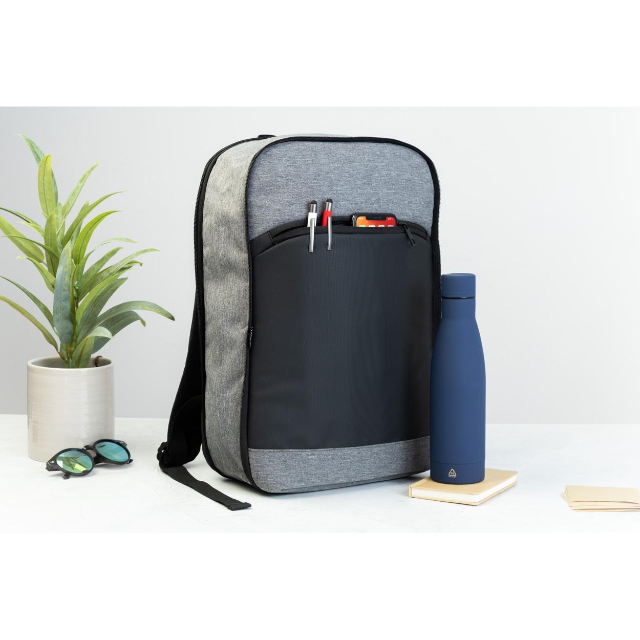 Rucsac extensibil, RPET Bapuba gri Negru