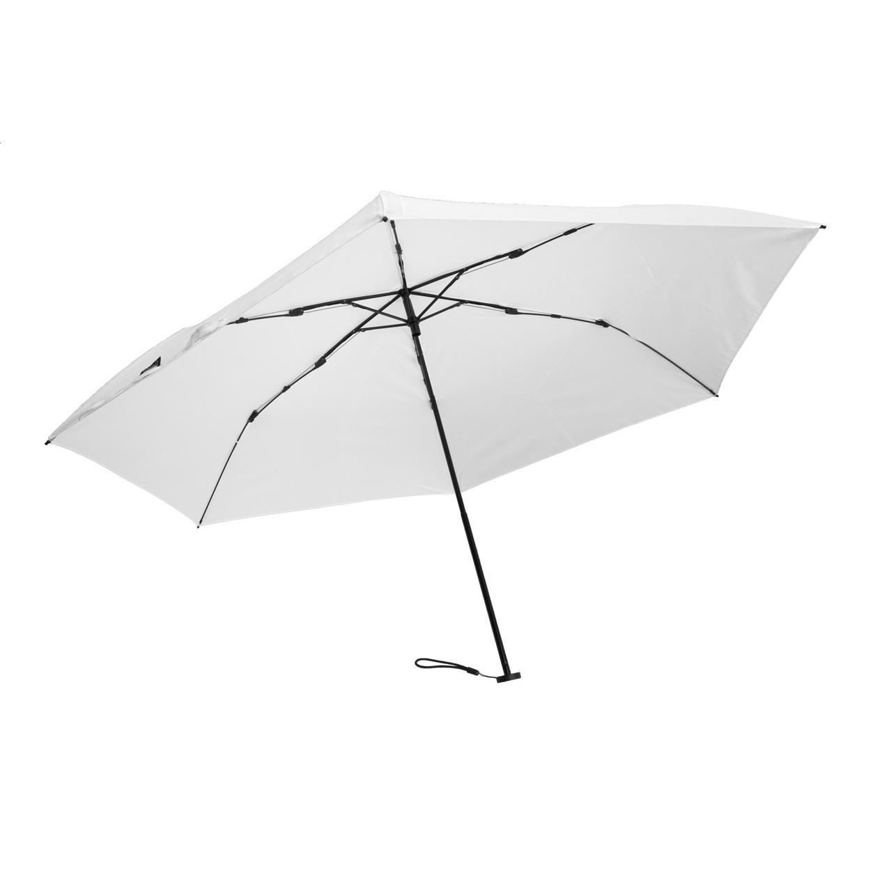Umbrelă RPET ultra uşoară Follight Alb