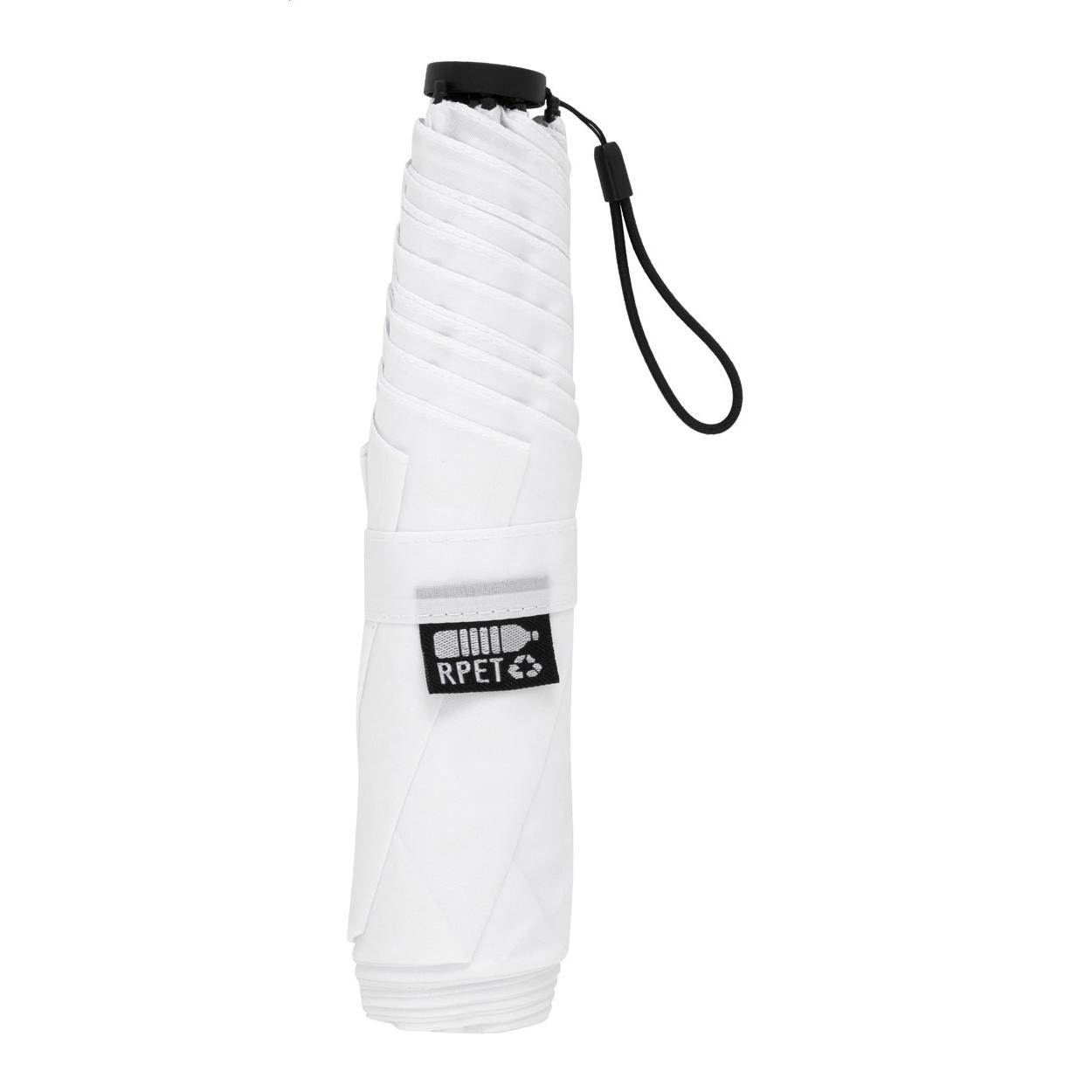 Umbrelă RPET ultra uşoară Follight Alb