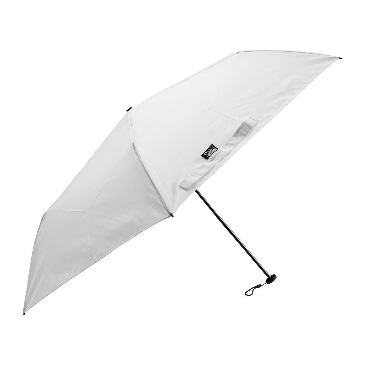 Umbrelă RPET ultra uşoară Follight Alb